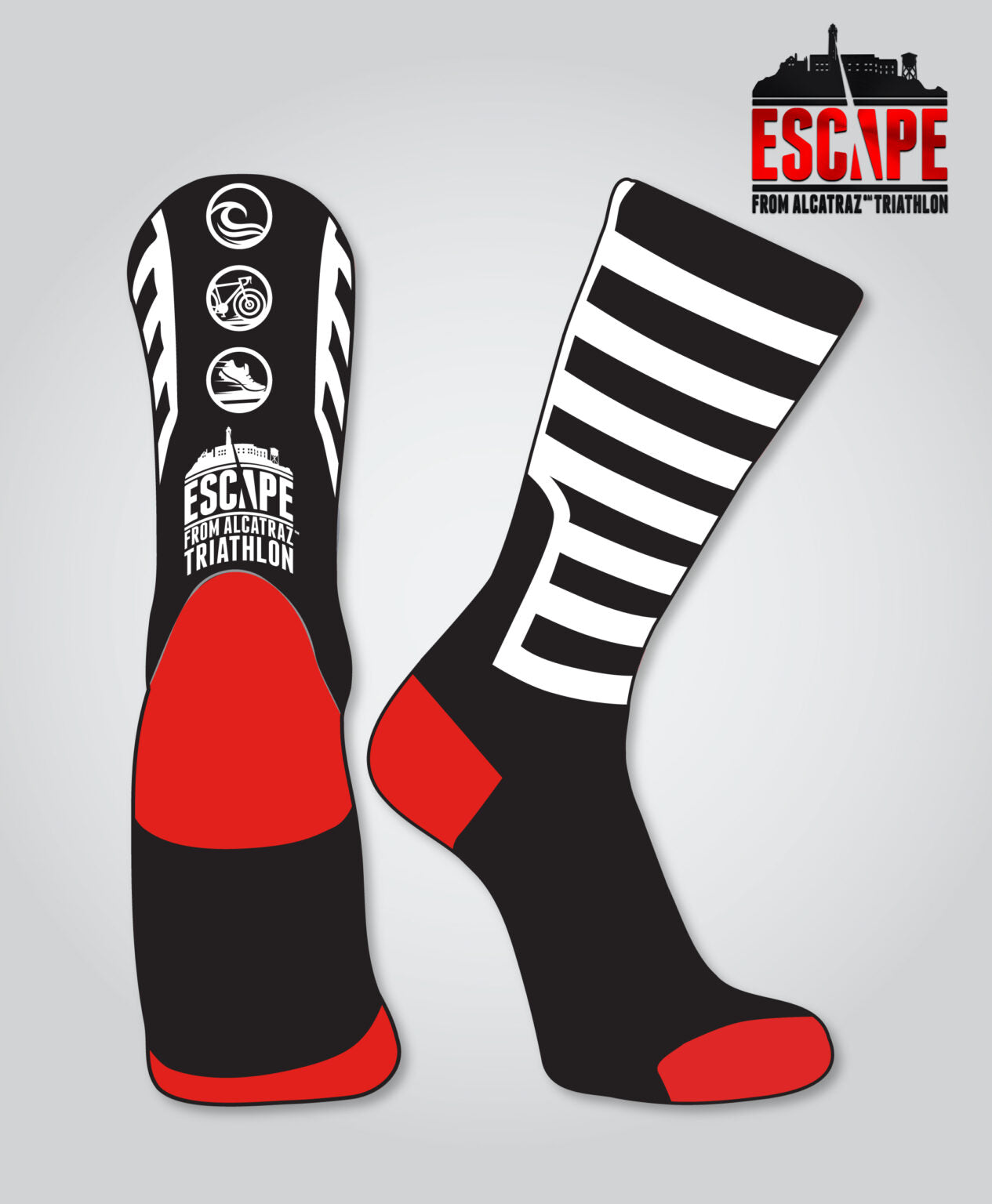 Escape From Alcatraz Triathlon Socks