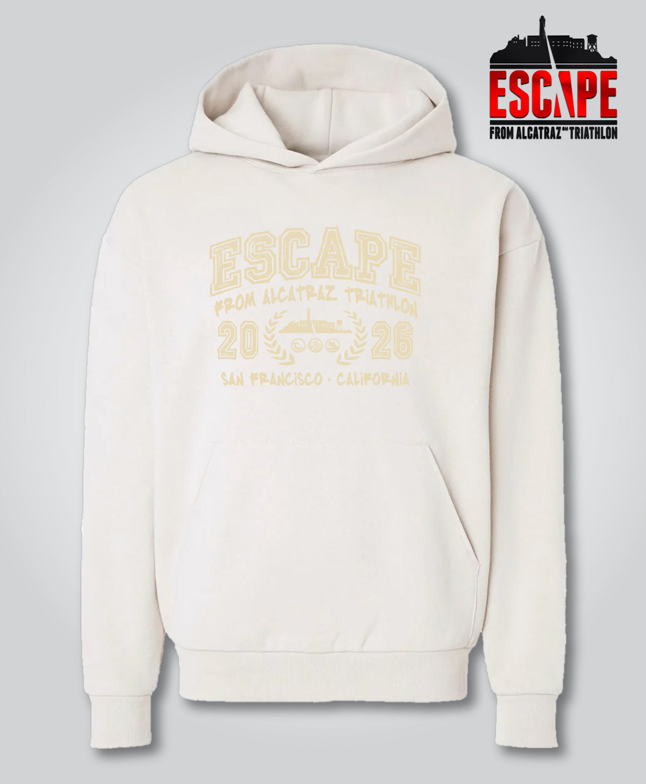 2026 Escape Hoodie, Bone