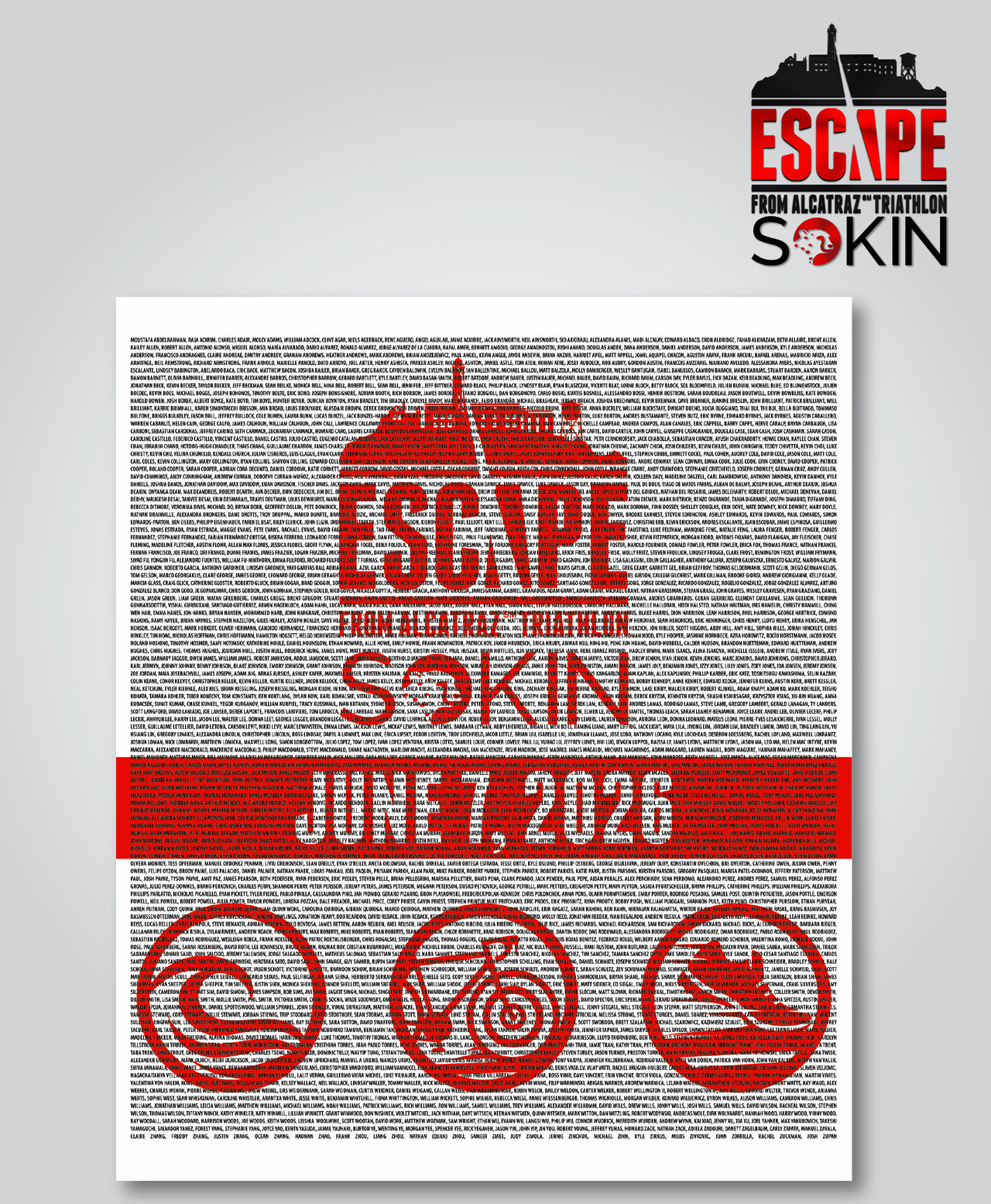 2026 Escape Names Throw Blanket