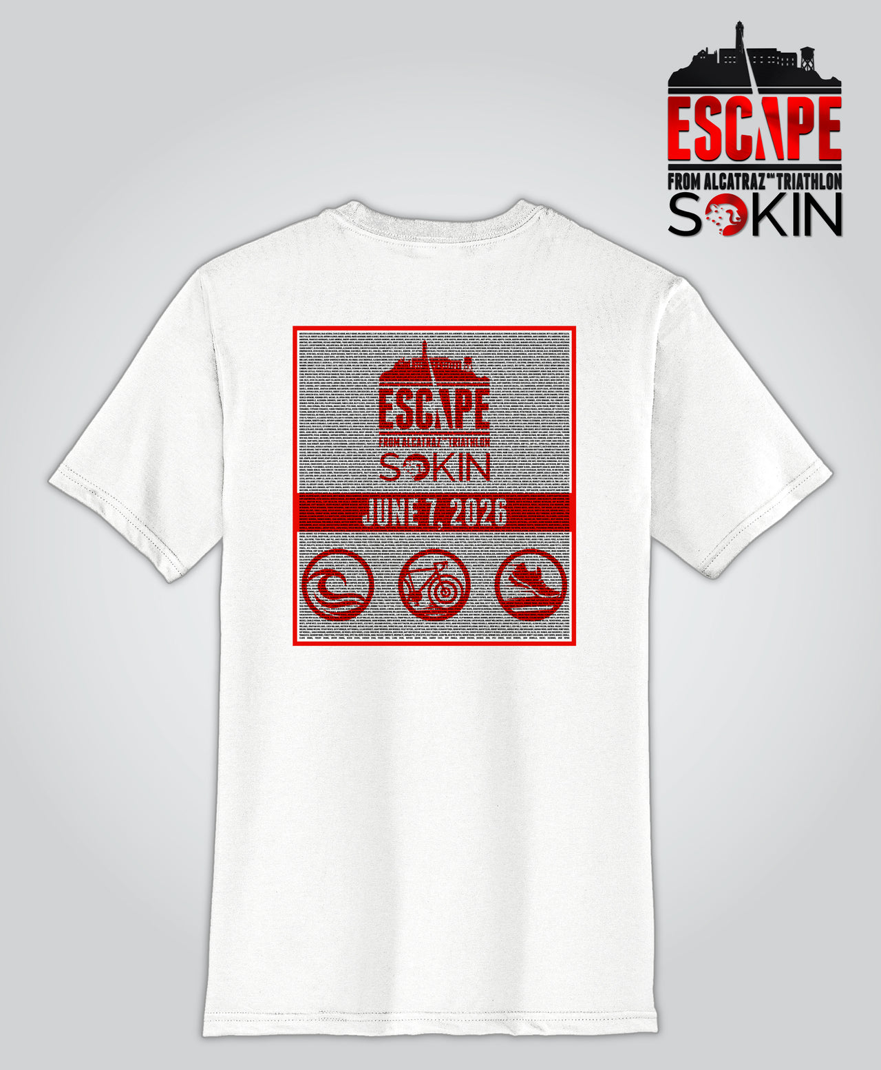 EFAT 2026 Names Tee, White