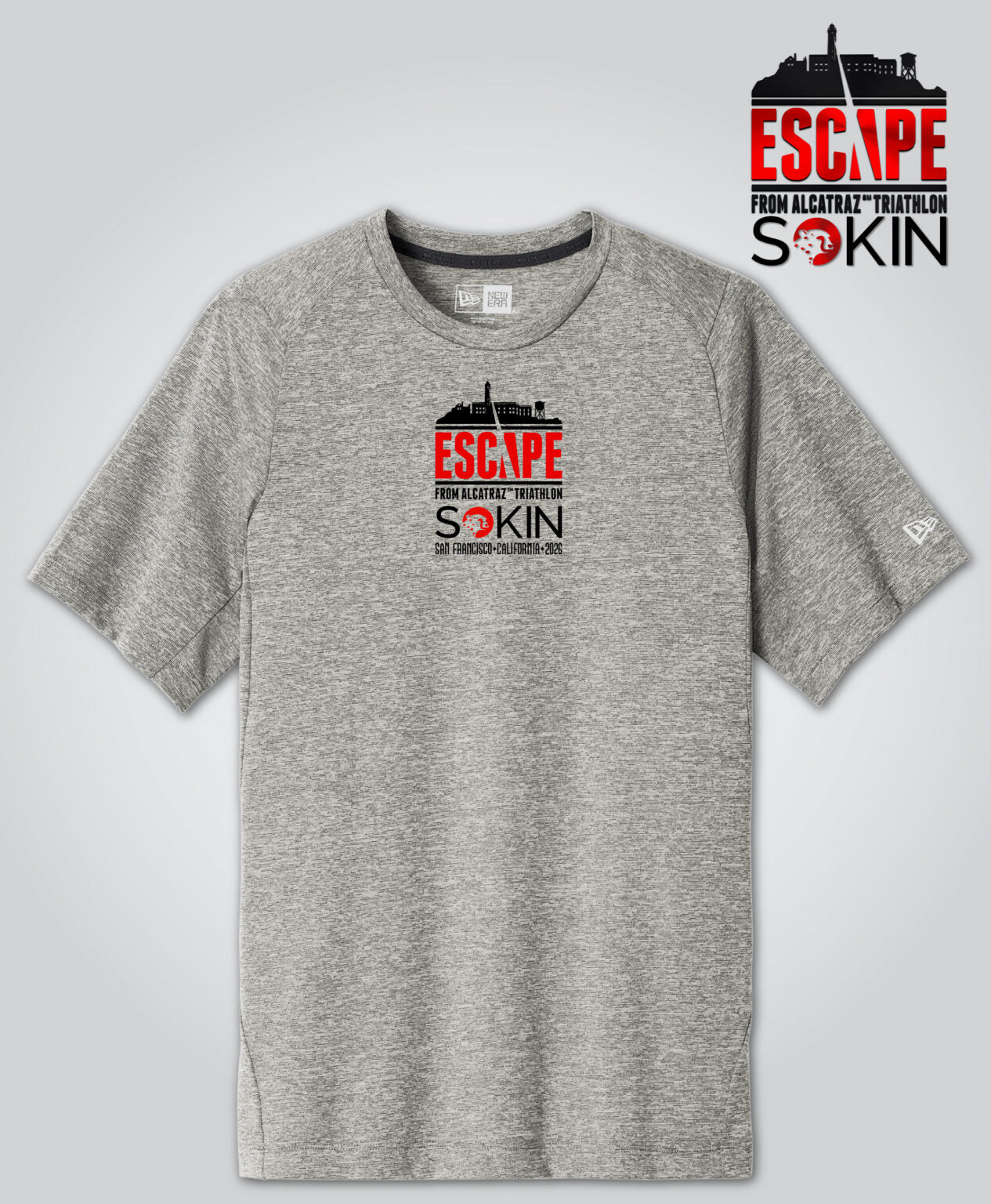 EFAT 2026 Men's Performance Tee, Gray