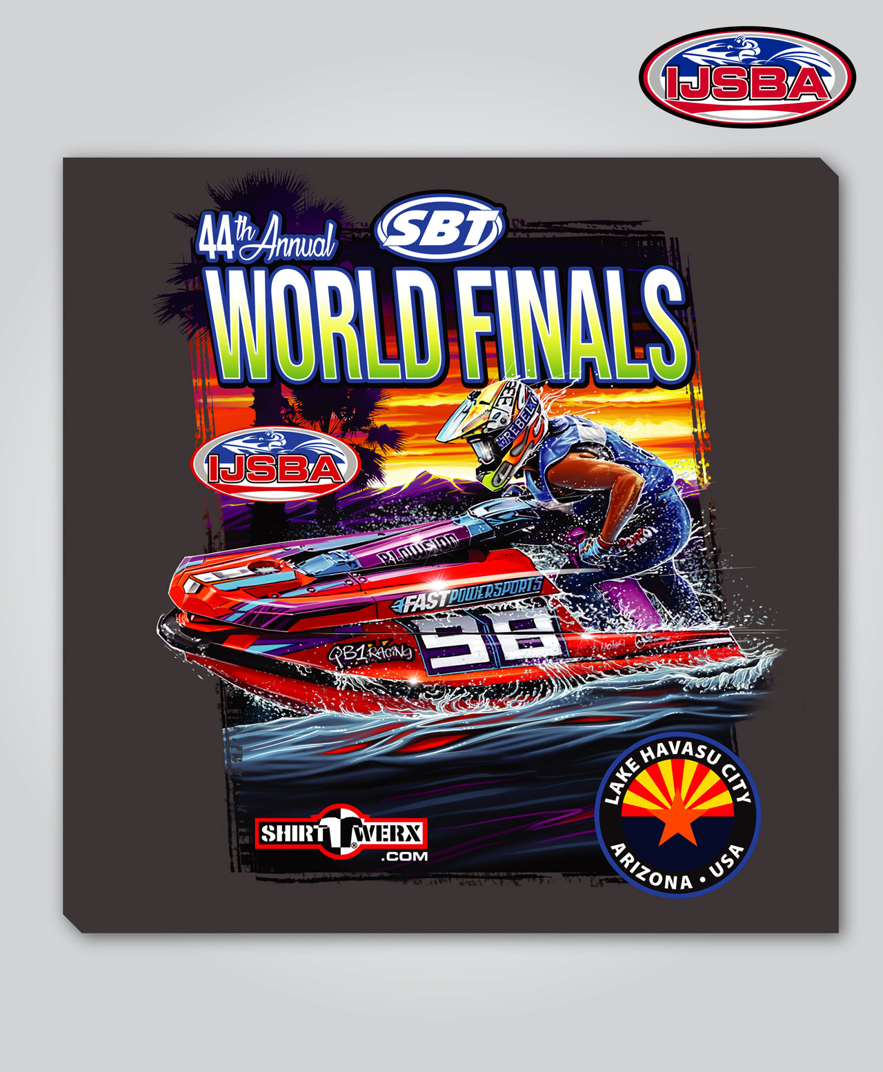 2025 World Finals Stand-up Canvas Print 24″x24″