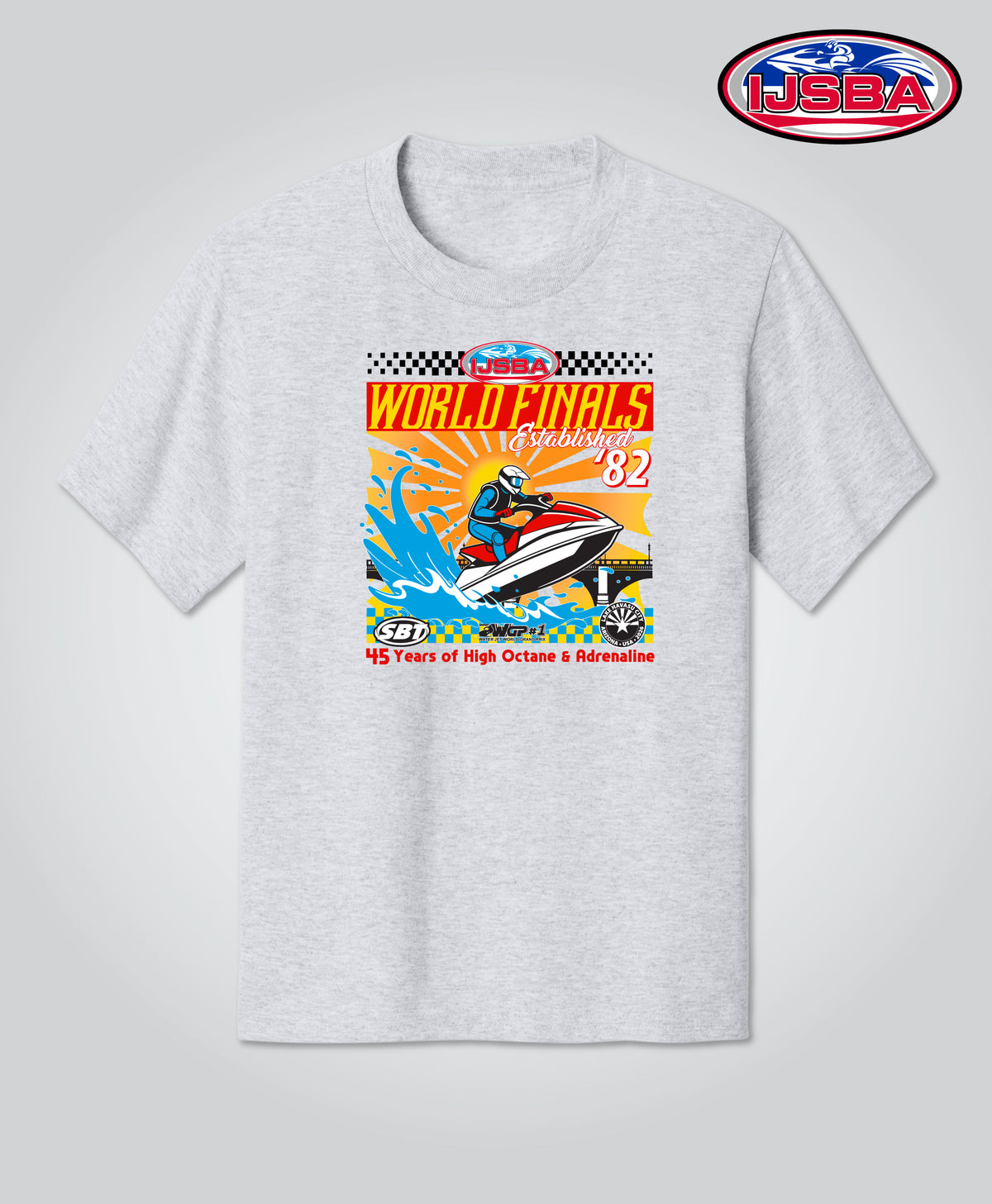 Retro Youth Tee, Ash