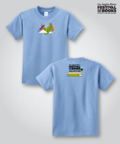 2025 Festival of Books Youth Tee -Blue