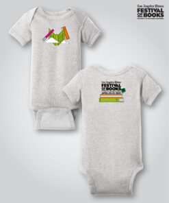 Festival Of Books Baby Onesie -Heather Gray