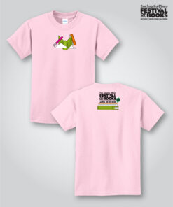 2025 Festival of Books Youth Tee -pink