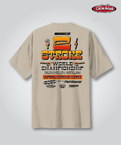 2025 2 Stroke Poster Tee, Sand