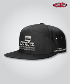 2025 2 Stroke 7-Panel Cap, Black