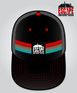 EFAT 2025 Black Multi-Stripes Trucker Cap