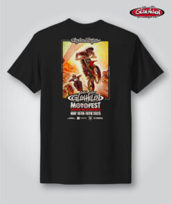 2025 Motofest Tee Shirt Black