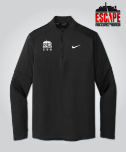 EFAT NIKE 1/2 Zip Pullover, Black