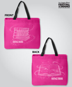 Festival of Books 2026 Tote Bag, Pink