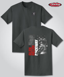 Glen Helen American Flag Tee, Coal