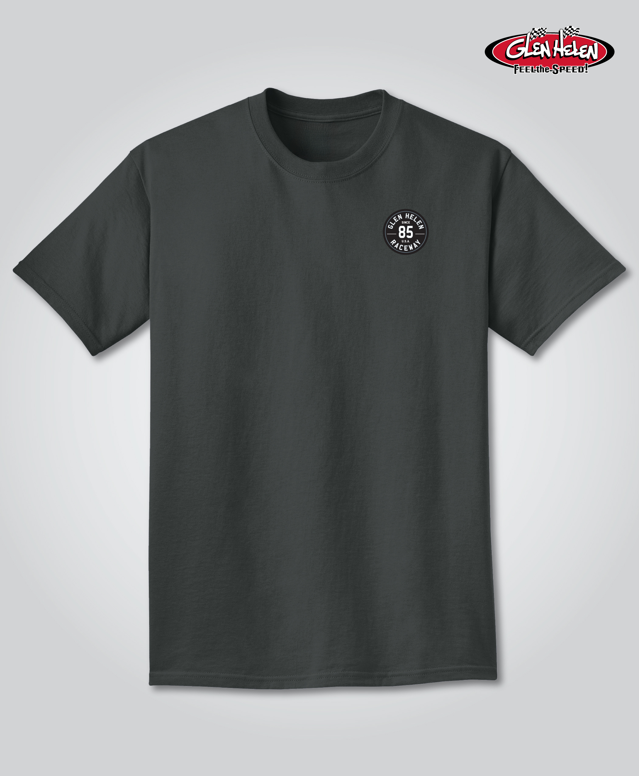 Glen Helen Spring Moto Tee, Coal - Image 3