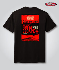 Alternative view of Glen Helen Motofest 2026 Great Escape Tee, Black