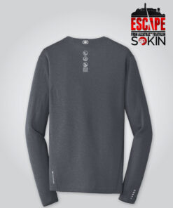 Alternative view of Escape 2026 Bridge L/S, Dark Gray Heather