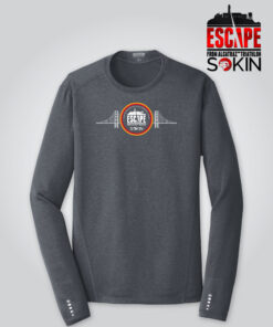 Escape 2026 Bridge L/S, Dark Gray Heather