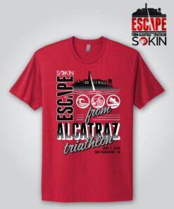 Escape Mens Big Island Tee, Red