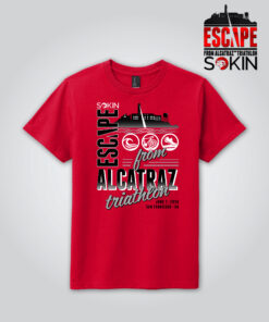Escape 2026 Youth Big Island Tee, Red