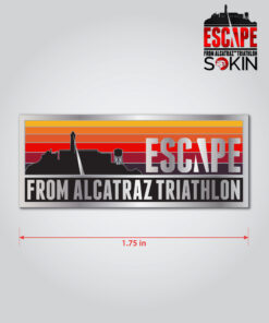 Escape From Alcatraz Sunset Lapel Pin