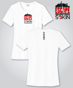 Escape 2026 Ladies Performance Tee, White